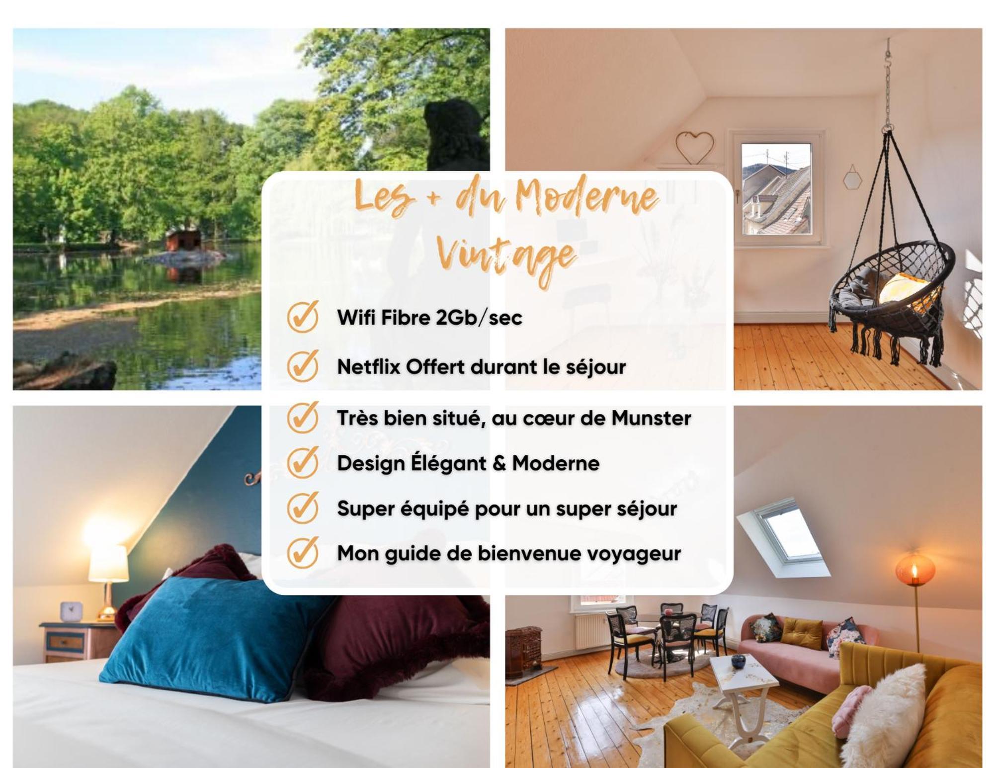 Le Moderne Vintage Hyper Centre,3 Chambres, Neuf Au Calme, 3 Etoiles Munster  Εξωτερικό φωτογραφία